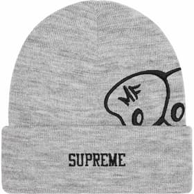 Supreme MF DOOM Beanie Heather Grey