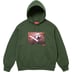 Supreme MF DOOM Hooded Sweatshirt - Dark Olive (front)