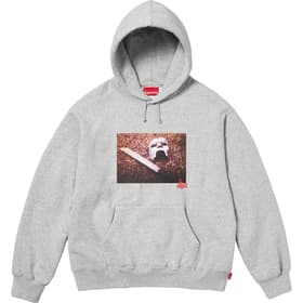 Supreme MF DOOM Hooded Sweatshirt Heather Grey