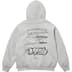 Supreme MF DOOM Hooded Sweatshirt - Heather Grey (front)