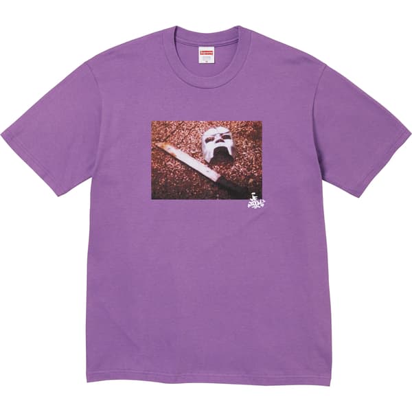 Supreme MF DOOM Tee - Dusty Purple (front)
