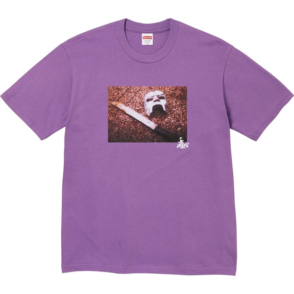 Supreme MF DOOM Tee - Dusty Purple (front)