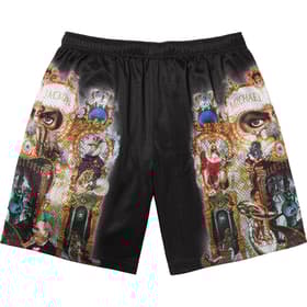 Supreme Michael Jackson Dangerous Mesh Short Black