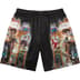Supreme Michael Jackson Dangerous Mesh Short - Black (front)