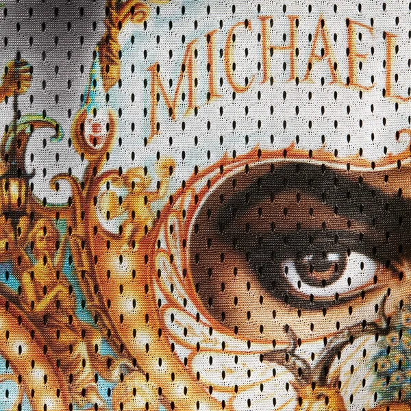 Supreme Michael Jackson Dangerous Mesh Short - Black (front)