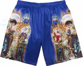 Supreme Michael Jackson Dangerous Mesh Short Royal