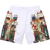 Supreme Michael Jackson Dangerous Mesh Short - White (front)