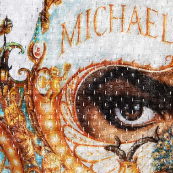 Supreme Michael Jackson Dangerous Mesh Short - White (front)