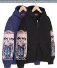 Supreme Michael Jackson Dangerous Zip Up Hooded Sweatshirt