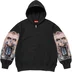 Supreme Michael Jackson Dangerous Zip Up Hooded Sweatshirt - Black (front)