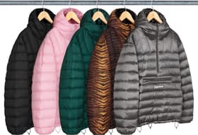 Supreme Micro Down Half Zip Hooded Pullover