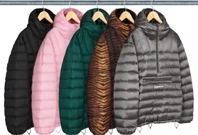 Supreme Micro Down Half Zip Hooded Pullover