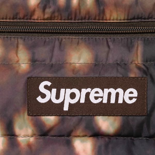 Supreme Micro Down Half Zip Hooded Pullover - Deer (front)