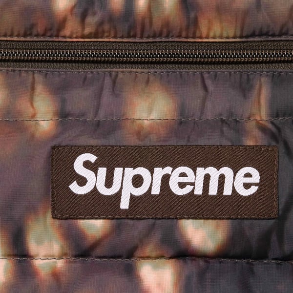 Supreme Micro Down Half Zip Hooded Pullover - Deer (front)