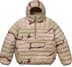 Supreme Micro Down Half Zip Hooded Pullover - Desert Camo (front)