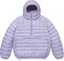 Supreme Micro Down Half Zip Hooded Pullover - Lilac (front)