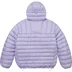 Supreme Micro Down Half Zip Hooded Pullover - Lilac (front)