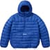 Supreme Micro Down Half Zip Hooded Pullover - Royal (front)