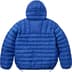 Supreme Micro Down Half Zip Hooded Pullover - Royal (front)
