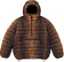 Supreme Micro Down Half Zip Hooded Pullover - Tiger (front)