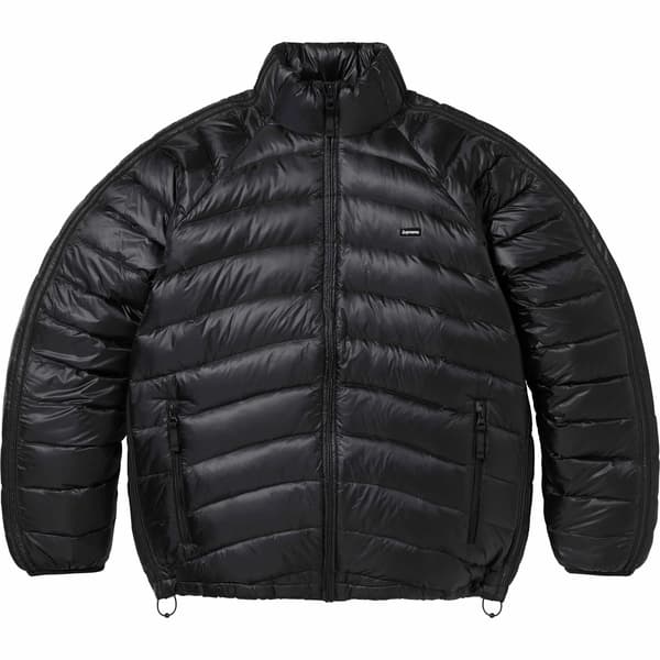Supreme Micro Down Jacket - Black (front)