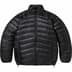 Supreme Micro Down Jacket - Black (front)