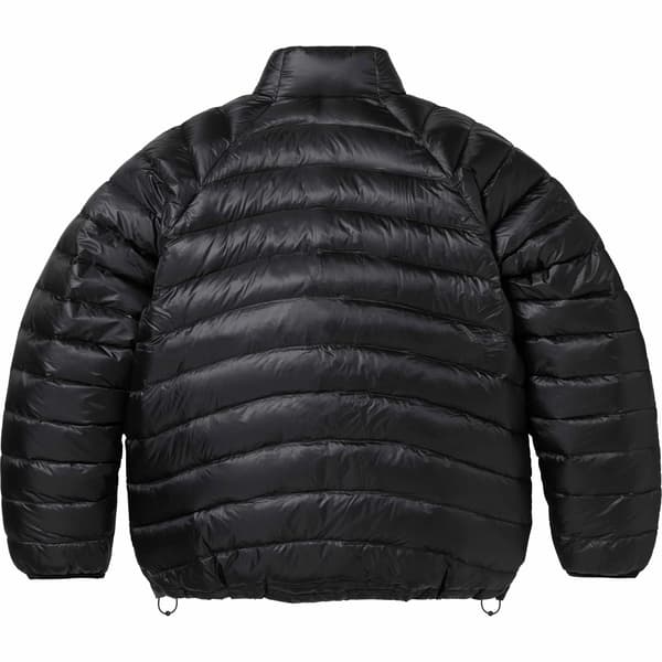 Supreme Micro Down Jacket - Black (front)