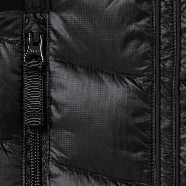 Supreme Micro Down Jacket - Black (front)