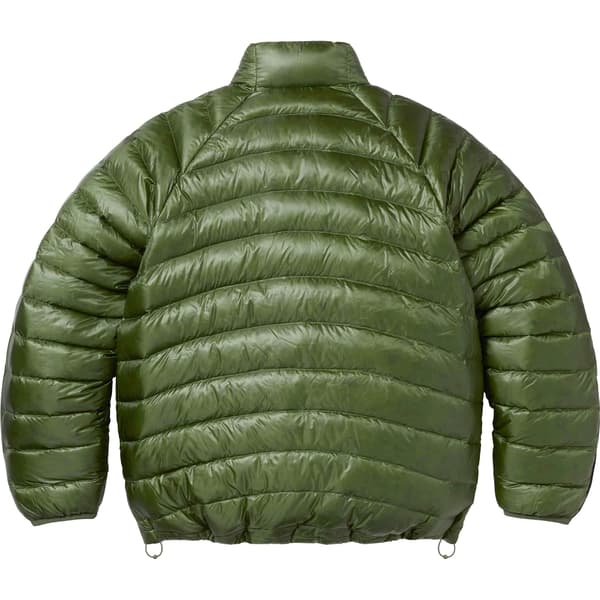 Supreme Micro Down Jacket - Olive (front)
