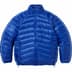 Supreme Micro Down Jacket - Royal (front)