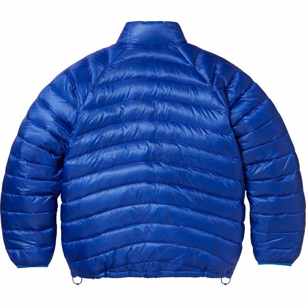 Supreme Micro Down Jacket - Royal (front)