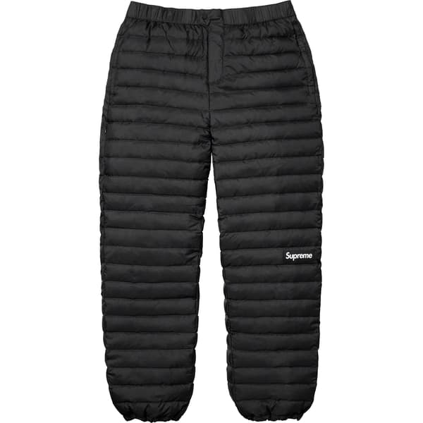 Supreme Micro Down Pant - Black (front)