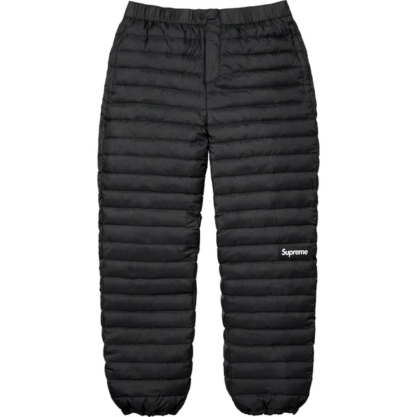 Supreme Micro Down Pant - Black (front)