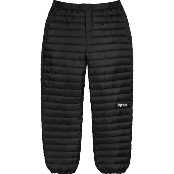Supreme Micro Down Pant - Black (front)