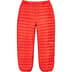 Supreme Micro Down Pant - Dark Orange (front)