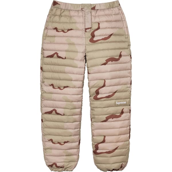 Supreme Micro Down Pant - Desert Camo (front)