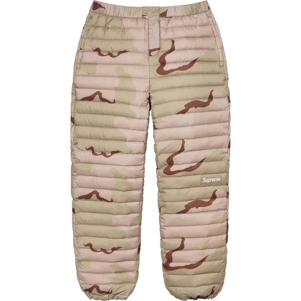 Supreme Micro Down Pant - Desert Camo (front)