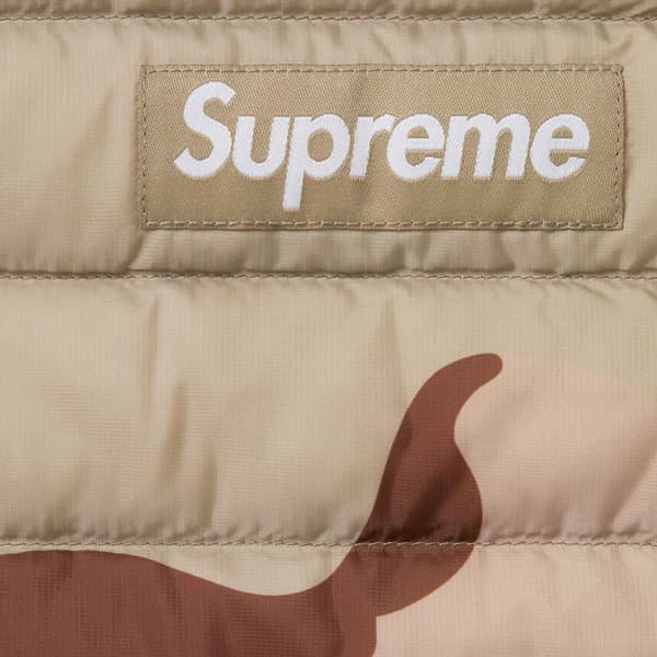 Supreme Micro Down Pant - Desert Camo (front)