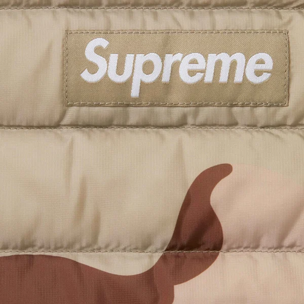 Supreme Micro Down Pant - Desert Camo (front)