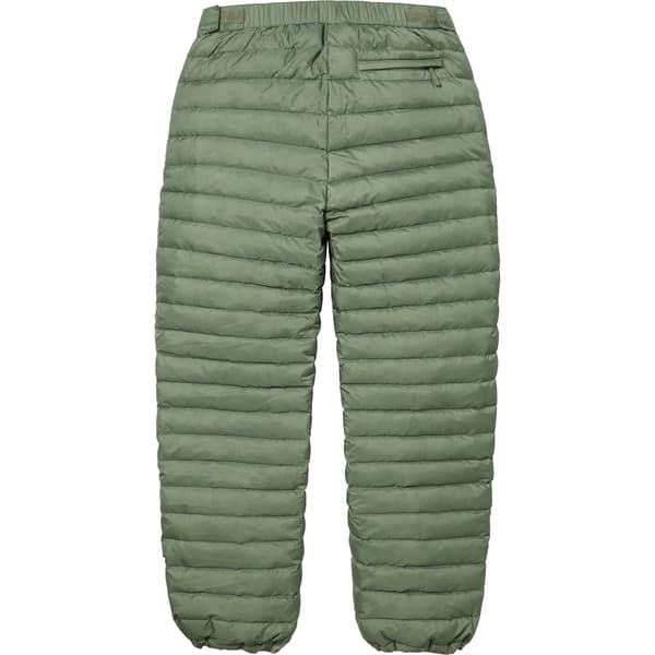 Supreme Micro Down Pant - Olive (front)
