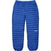 Supreme Micro Down Pant - Royal (front)