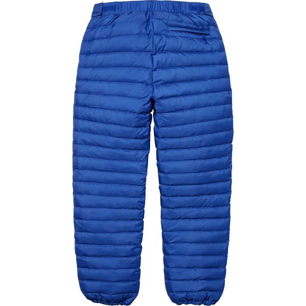 Supreme Micro Down Pant - Royal (front)