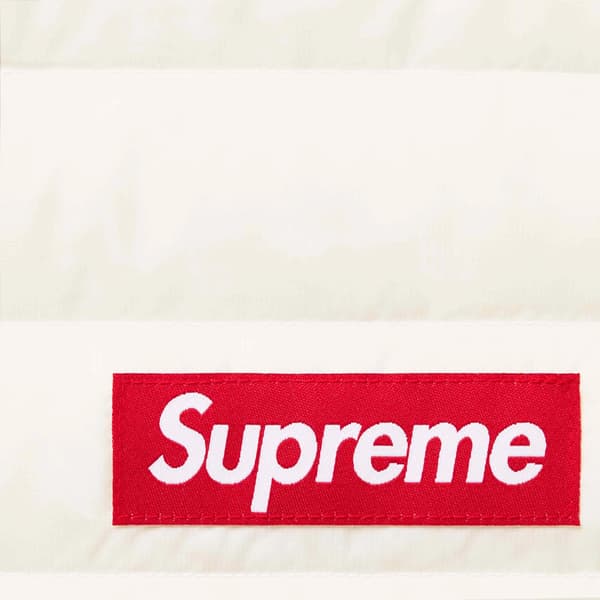 Supreme Micro Down Pant - White (front)