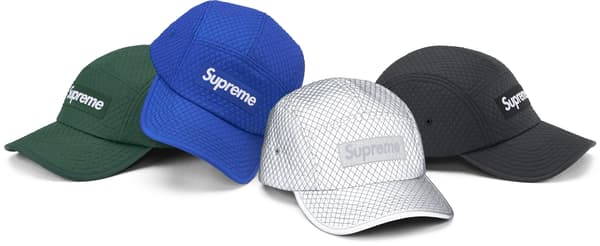 Supreme Micro Quilted Camp Cap - Product Image