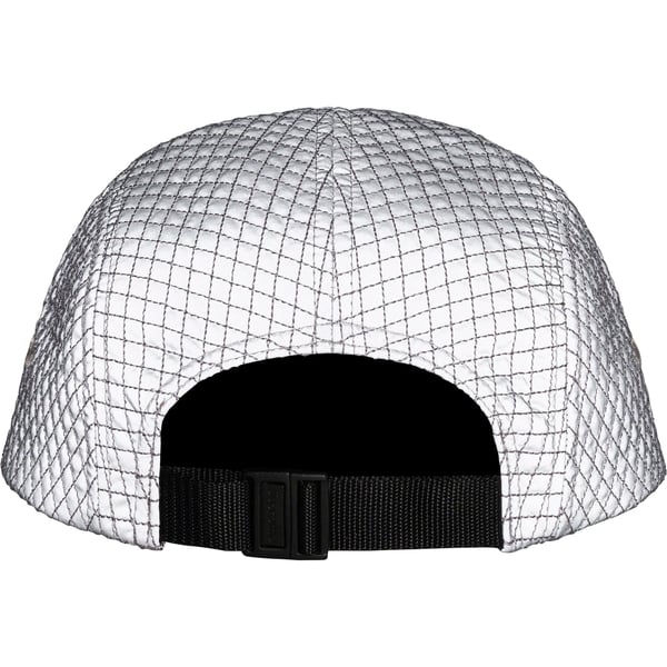 Supreme Micro Quilted Camp Cap - Reflective (front)