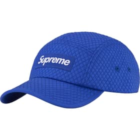Supreme Micro Quilted Camp Cap Royal