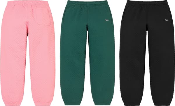 Supreme Micro Quilted Sweatpant - Product Image