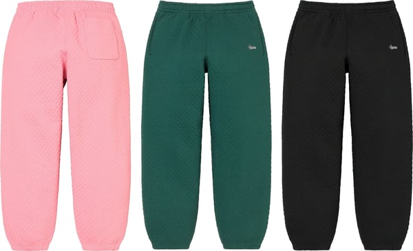 Supreme Micro Quilted Sweatpant - Product Image