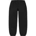 Supreme Micro Quilted Sweatpant - Black (front)