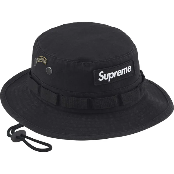 Supreme Military Boonie - Black (front)
